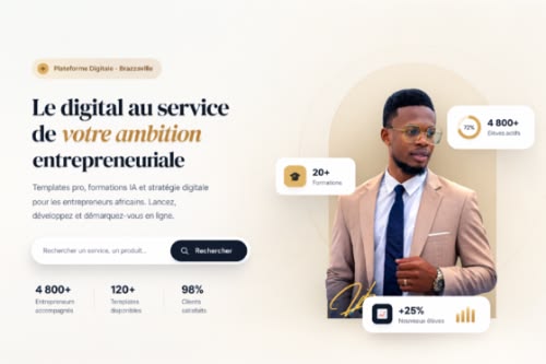 website pour entrepreneurs