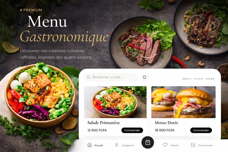 Application mobile resto